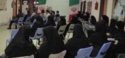 برگزاری زیارت عاشورا به مناسبت میلاد حضرت معصومه